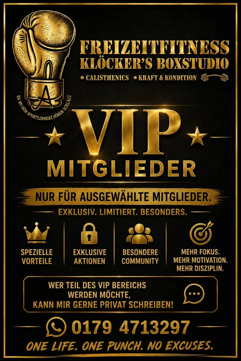 VIP Mitglieder Bereich